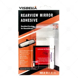 Premium Automotive Mirror Adhesive - Quick - Dry, Strong Bond Repair Solution (1 Mirror Adhesive)
