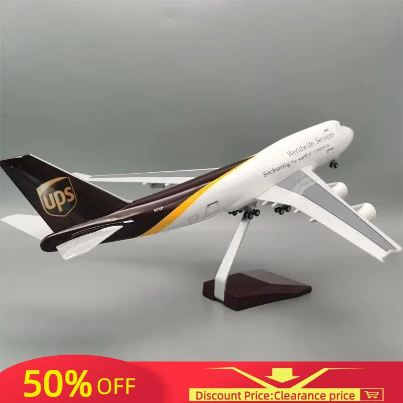 

Scale Model Boeing 747-400 1:160 Civil Aviation Cargo Airplane Aircraft Airlines Collection Toys Display For Fan Decoration Gift