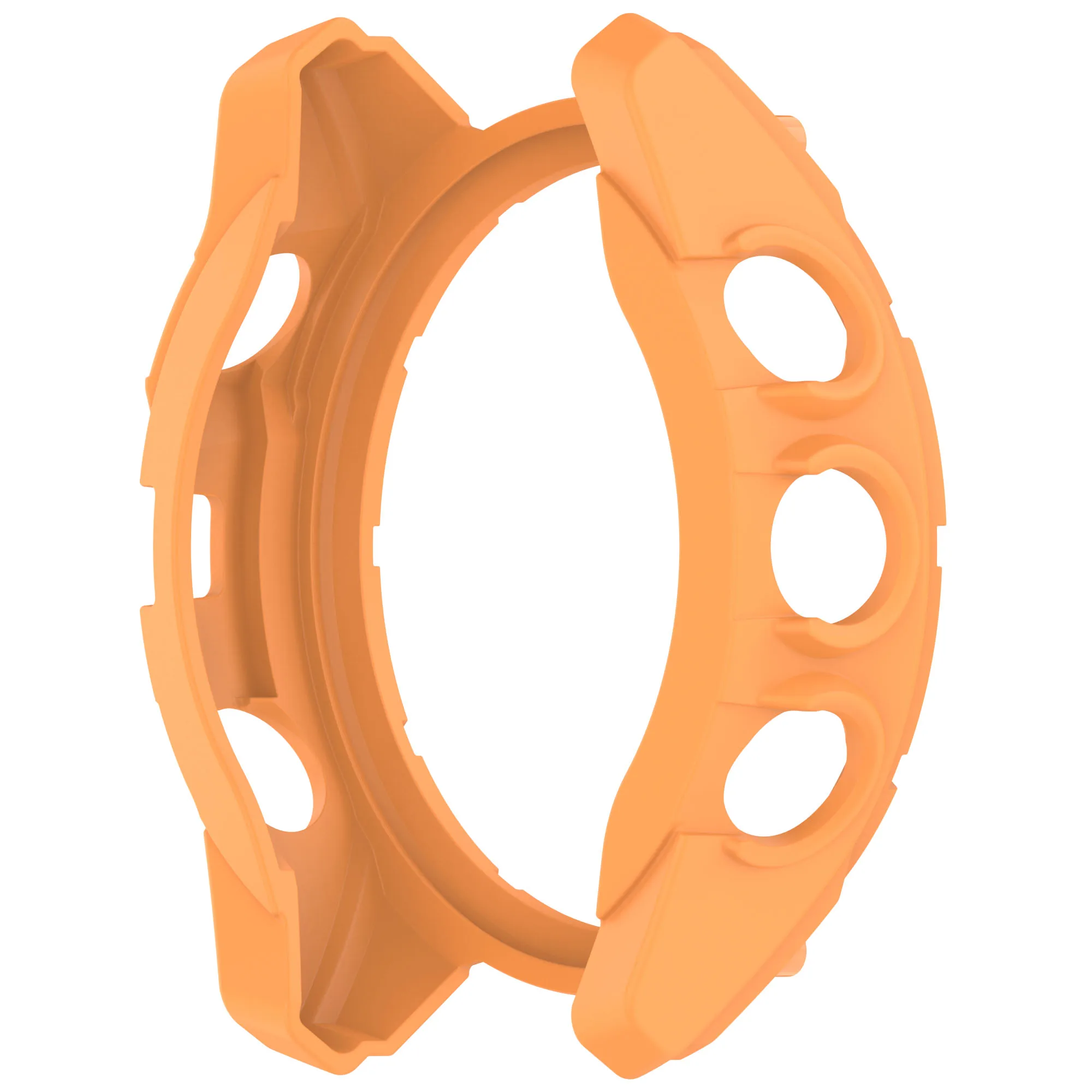 Colorful TPU Watch Cover Decoration for Garmin Fenix 8 - Hollow Design