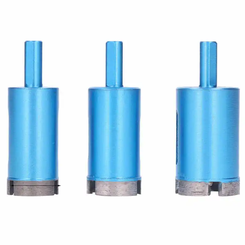 3Pcs Hole Saw Drill Bit Granite Ceramic Concrete Marble Drilling Tools 28mm 30mm 35mm Hole Saw Drill