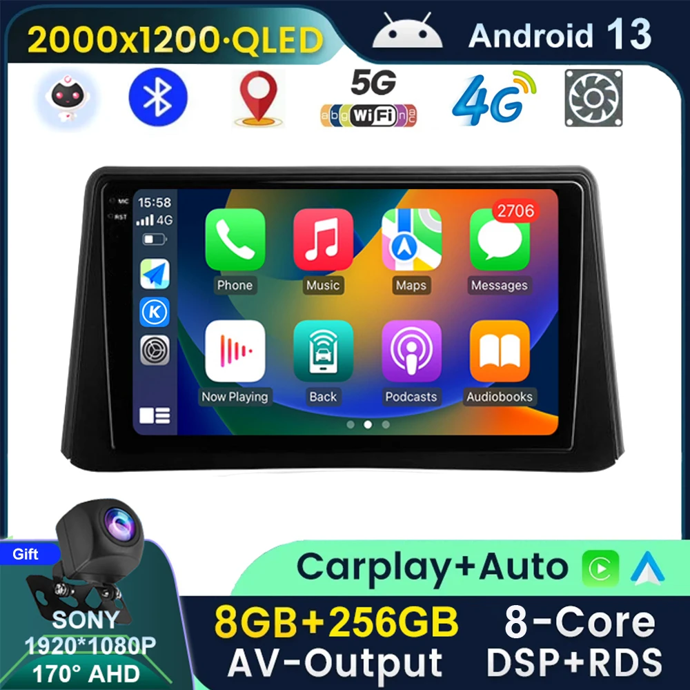 

Автомагнитола 2K QLED Android 13 для Opel Mokka 1 2012-2016, мультимедийный видеоплеер, навигация, стерео, GPS, разъем 2 din, dvd