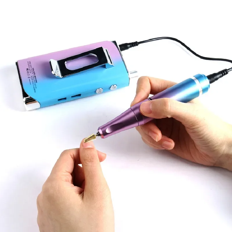 Double-ended Nail Sander Handle Connection Cabl DC Port Nail Sander Replace Spring Wire Double-headed 1/1.5M Universal Nail Line 3