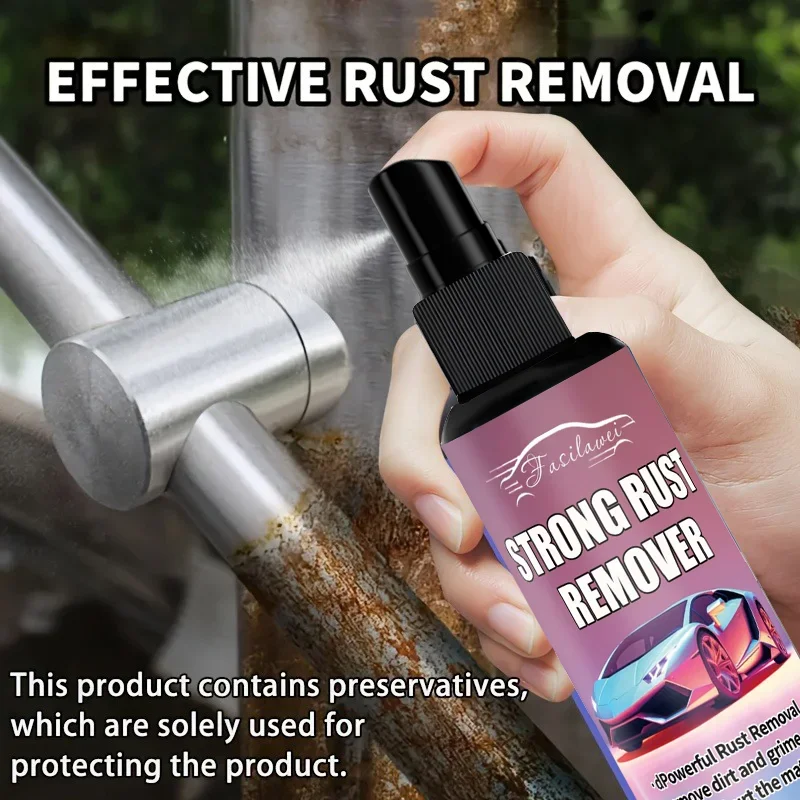 Rust Removal Spray Iron Out Rust Converter Universal Metal Remover for Automobile Parts Tires Rim rust remover spray