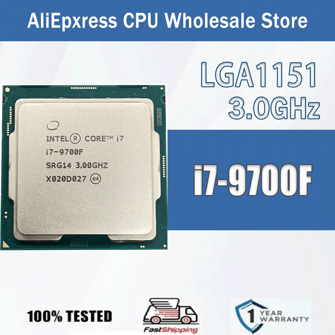 Intel CPU Intel Core i7 9700F 3.0GHz 8コア8スレッド PCパーツ