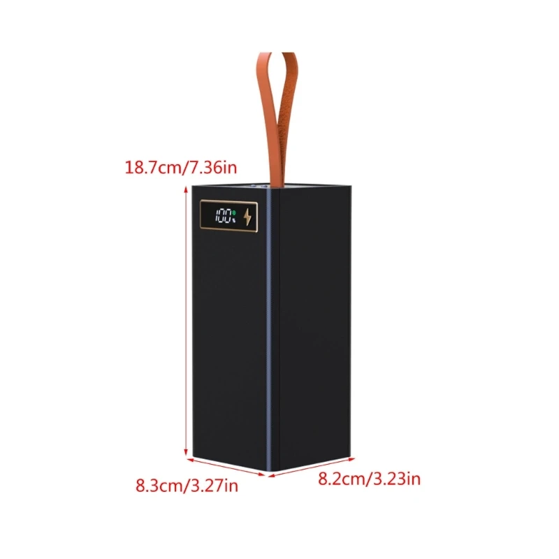 디스플레이가 포함된 사용자 친화적인 배터리 케이스 32x18650 DIY 전원 은행 외부 팩 B36A
