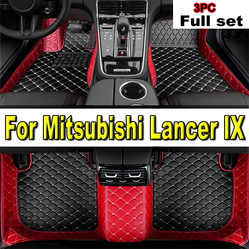 

Car Mats For Mitsubishi Lancer Evolution IX RS GSR 2006~2007 Waterproof Carpet Car Floor Mat Alfombrillas Coche Car Accessories