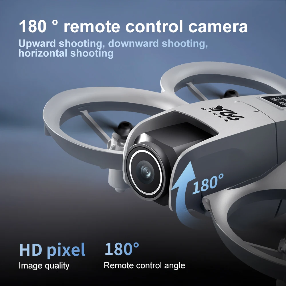 V66 Mini RC Drone 8K Profession HD Wide Angle Camera WiFi FPV Intelligent Obstacle Avoidance Foldable Helicopter Quadcopter Toys mini drone,remote control helicopter,remote control drone,mini helicopter toys