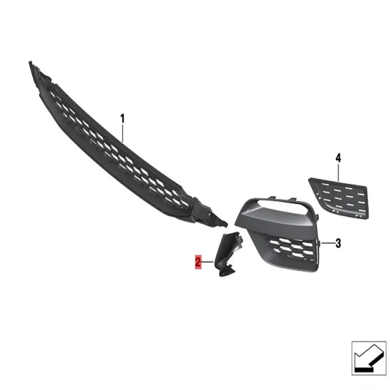 Car Door Trim Panel Engine Hood Cover Front Window Cover Mirror Cover Replacement Sill Cover X3 4 G01 G02 30ix 51118070393 51118070394