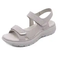 EOFK-Sandales de marche à semelle compensée pour femme, chaussures confortables et décontractées, avec coussin d'air et sangle de rinçage 1