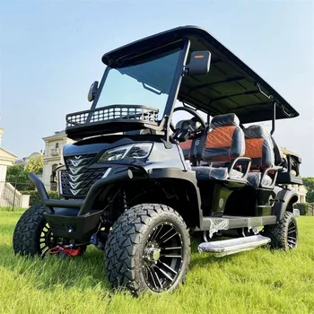 Wholesale Hunting Sightseeing Cart CE 6 Seater Passenger Lithium Battery Golf Kart Electric Golf Cart