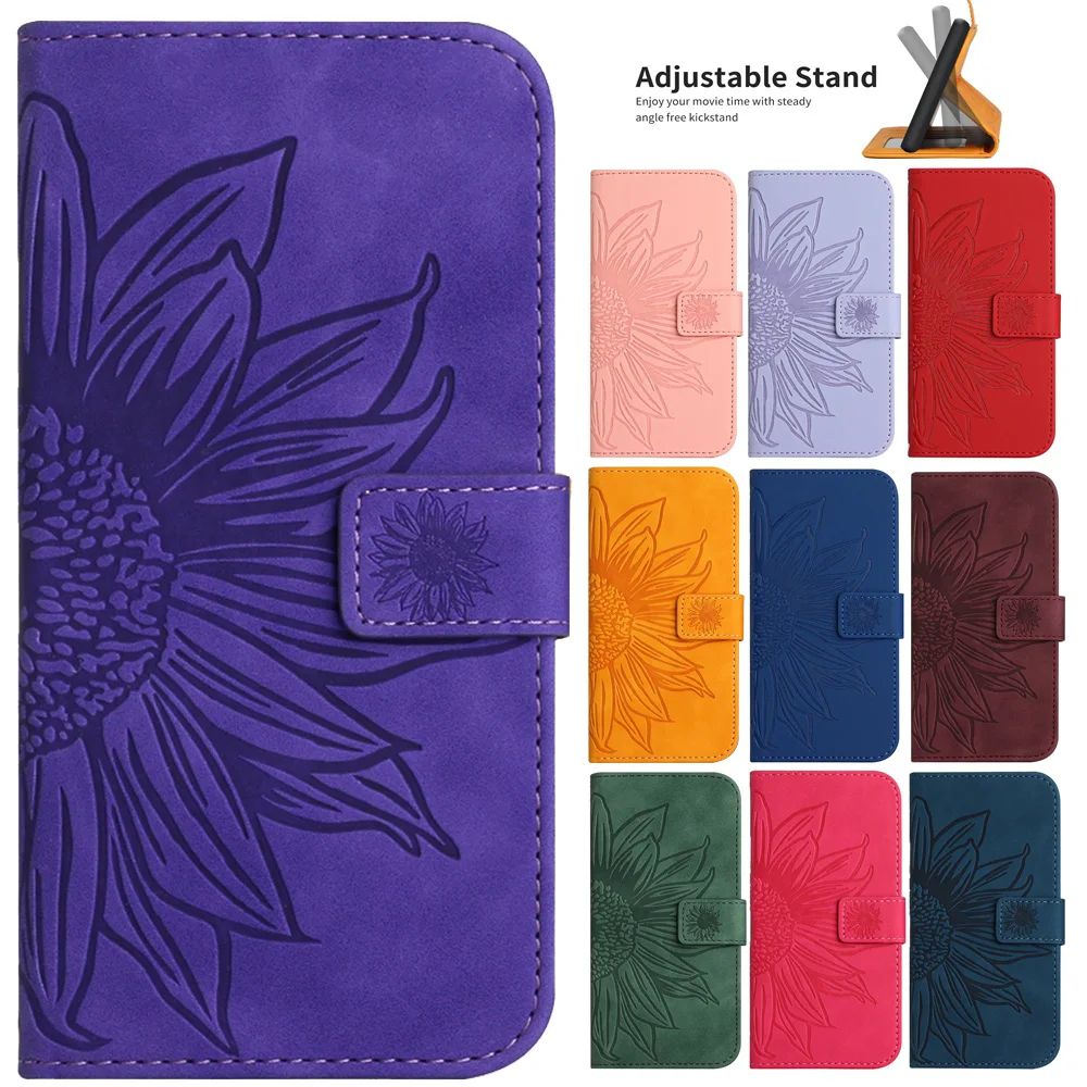 Samsung A71|sunflower Leather Wallet Case For Zte Blade A31