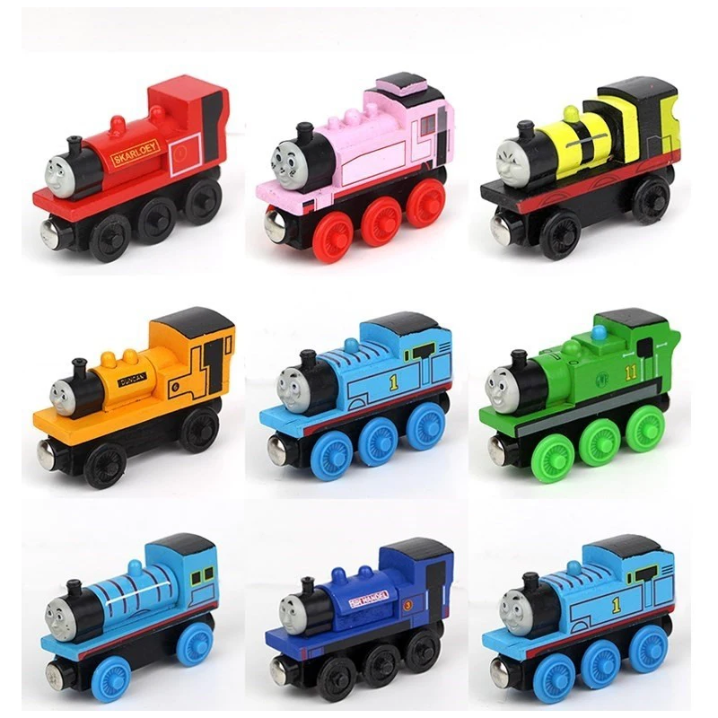 Thomas and Friends Toy Wooden Train Toys Magnetic Connectable Track Trains Toys for Boy Girls Baby Educational Toy 5 Thomas and Friends Toy Wooden Train Toys Magnetic Connectable Track Trains Toys for Boy Girls Baby Educational Toy 5