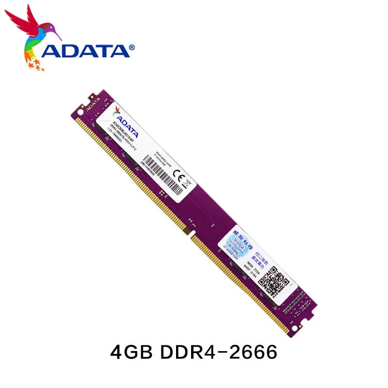 Adata-vlp Módulo Ram para Computador Desktop Único 288pin Perfil Muito Baixo Ram 3200mhz 3200mhz 8gb 16gb Original - Imagem 2