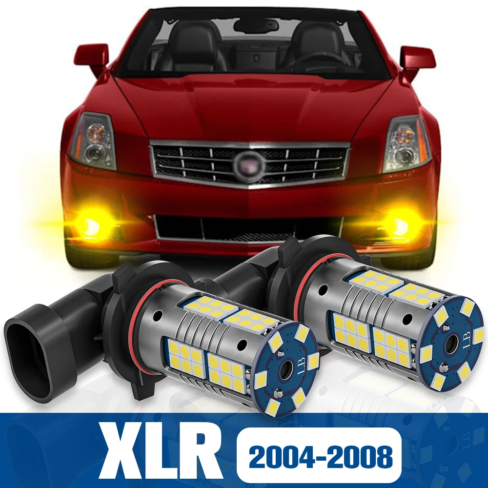 

2pcs LED Fog Light Blub Lamp Accessories Canbus For Cadillac XLR 2004 2005 2006 2007 2008