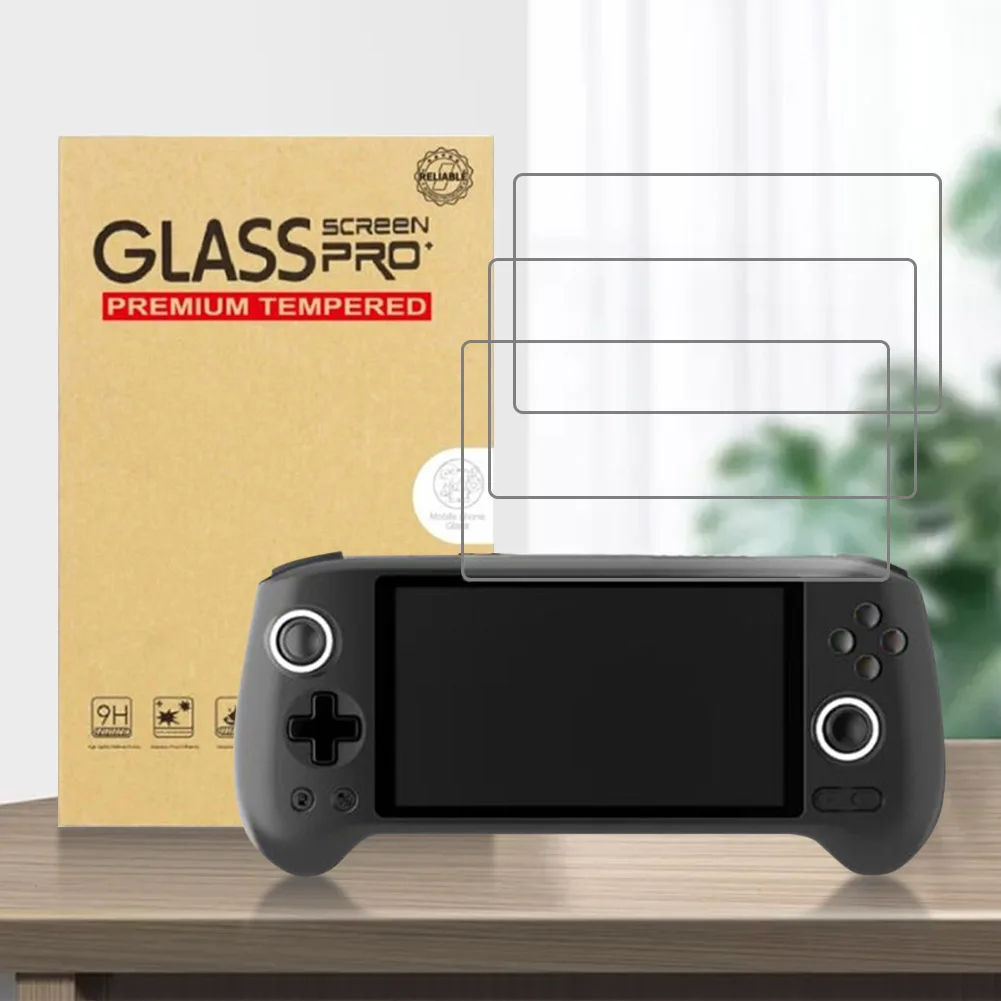 Game Console Screen Protection Film Anti-Glare Tempered Glass Protective Film Scratch-proof for Anbernic RG556