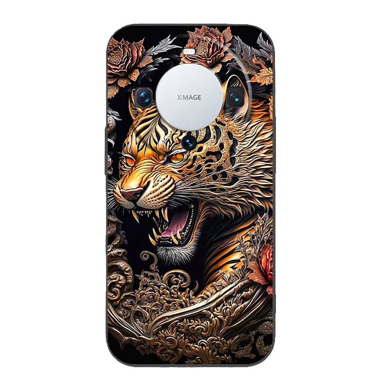 Leopard Print Silicone Phone Case Cover