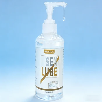 Anal Lubrication Water-based Lubricant Semen Lube For Sex Session 200ML Love Gel Exciter for Women Lubricants Grease Toys oil 18 1