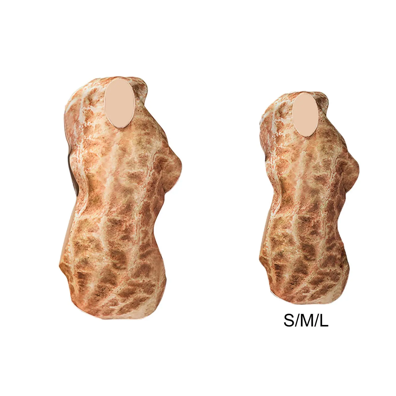 Peanut Costume Outfit for Carnival Theater Stage Themed Parties Role Play