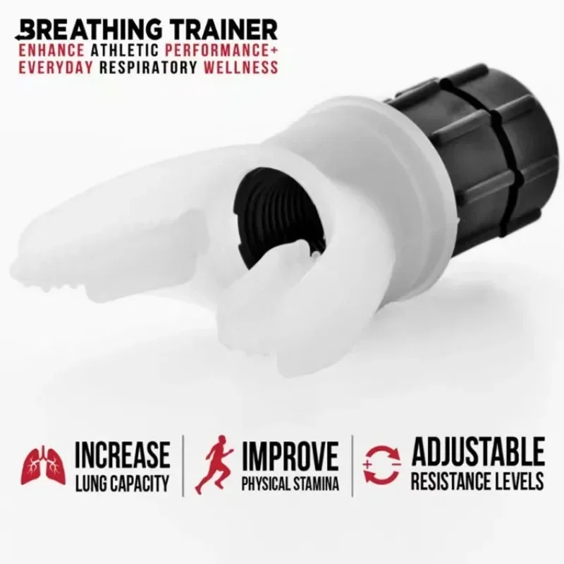 Breathing Trainer Exercise Lung Face Mouthpiece Respirator Fitness Equipment for Household Healthy Care Accessories breathing exerciser breathing trainer