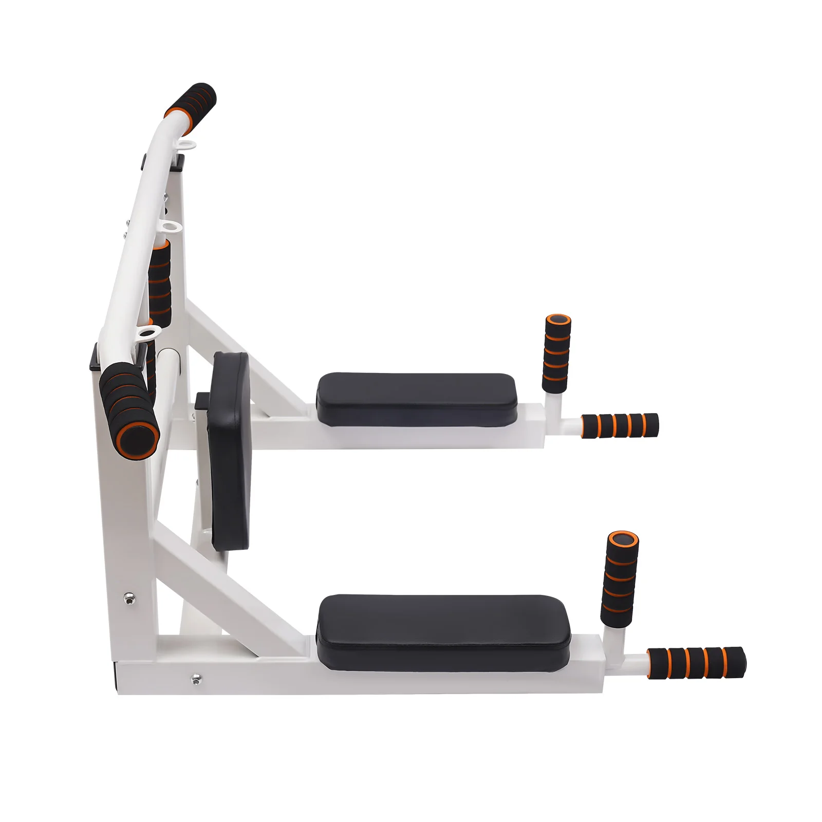 Wall Mounted Pull Up Bar Chin Up bar Multifunctional Dip Station for Indoor Home Gym Workout Training Equipment Fitness Dip