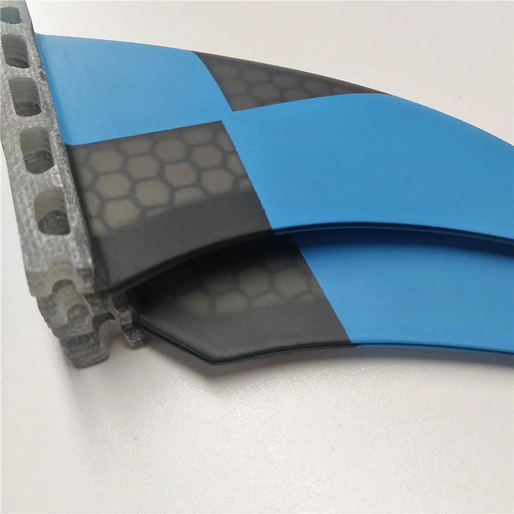 UPSURF FUTURE Fins Twin Fin For Surfboard Accessories 4 Pcs/set Fiberglass Honeycomb Quilha Central Swimming Fins Christmas Gift