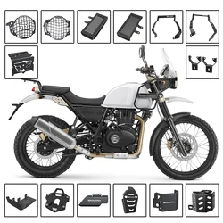 For Royal Enfield Himalayan 400 411 Scram 411 2022 2023 2024 Motorcycle Accessories Navigation Bracket Holder & Fog lamp bracket