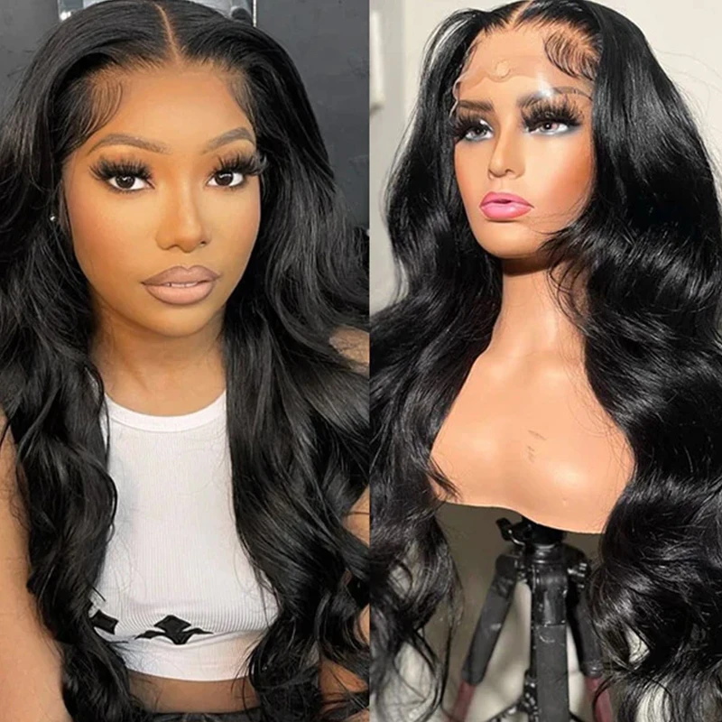 BOTISI 30inch  Body Wave Lace Front Wig Human Hair Pre-cut 5x5 Glueless Indian Human Hair Lace Frontal Wigs For Women Jarin