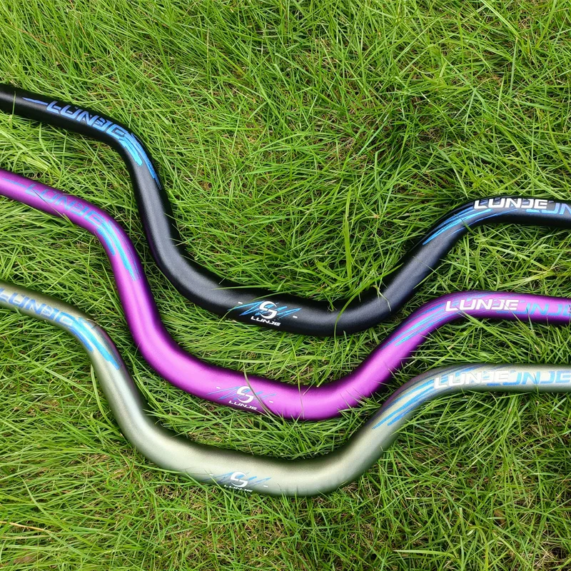 MEROCA guidon de vélo droit/égout en alliage d'aluminium guidon de vélo 25.4X540/580mm pièces de vélo pour vélos de montagne  18
