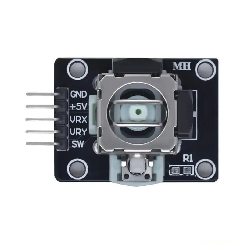 E56B 2개의 2.54mm 핀 게임 제어 막대 센서 조이스틱 브레이크아웃용 이중 축 조이스틱