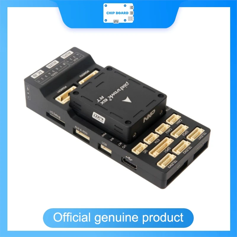 Holybro Pixhawk 6X-RT Flight Controller with NXP i.MXRT1176 MCU, FMUv6X-RT Autopilot for UAV Drone Robotics PX4 Compatible