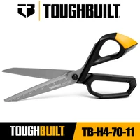 TOUGHBUILT TB-H4-70-11 Shears Construction Industrial Strength Scissors 11" Thin Iron Shears Hand Tools Toughbuilt Scissors 1