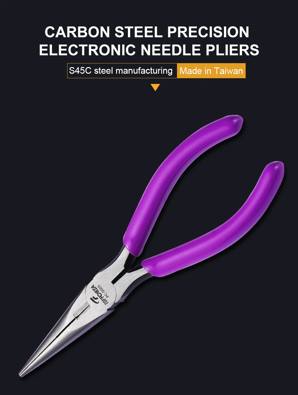 6 Bent Needle Nose Pliers - P-Line