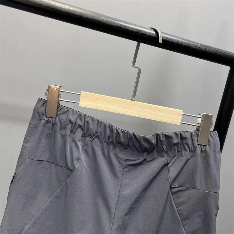 Men Quick Dry Breathable Summer Hiking Climbing Outdoor Shorts High Quality Invisible Zipper Fifth Pants