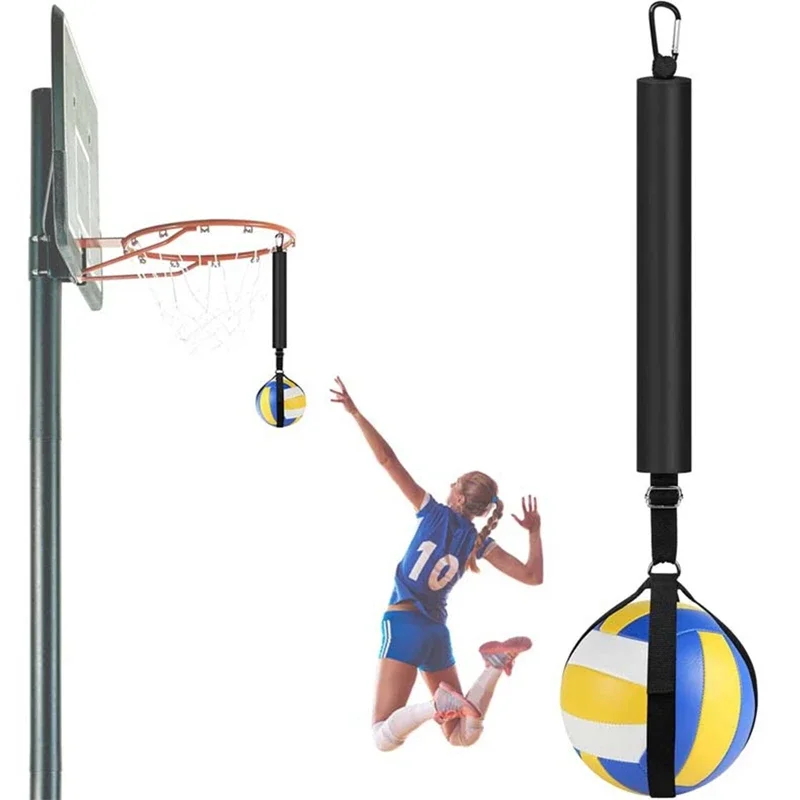 Volleyball Training Equipment Aid Practice Trainer with Adjustable Belt for Serving Setting Spiking Training Returns Ball