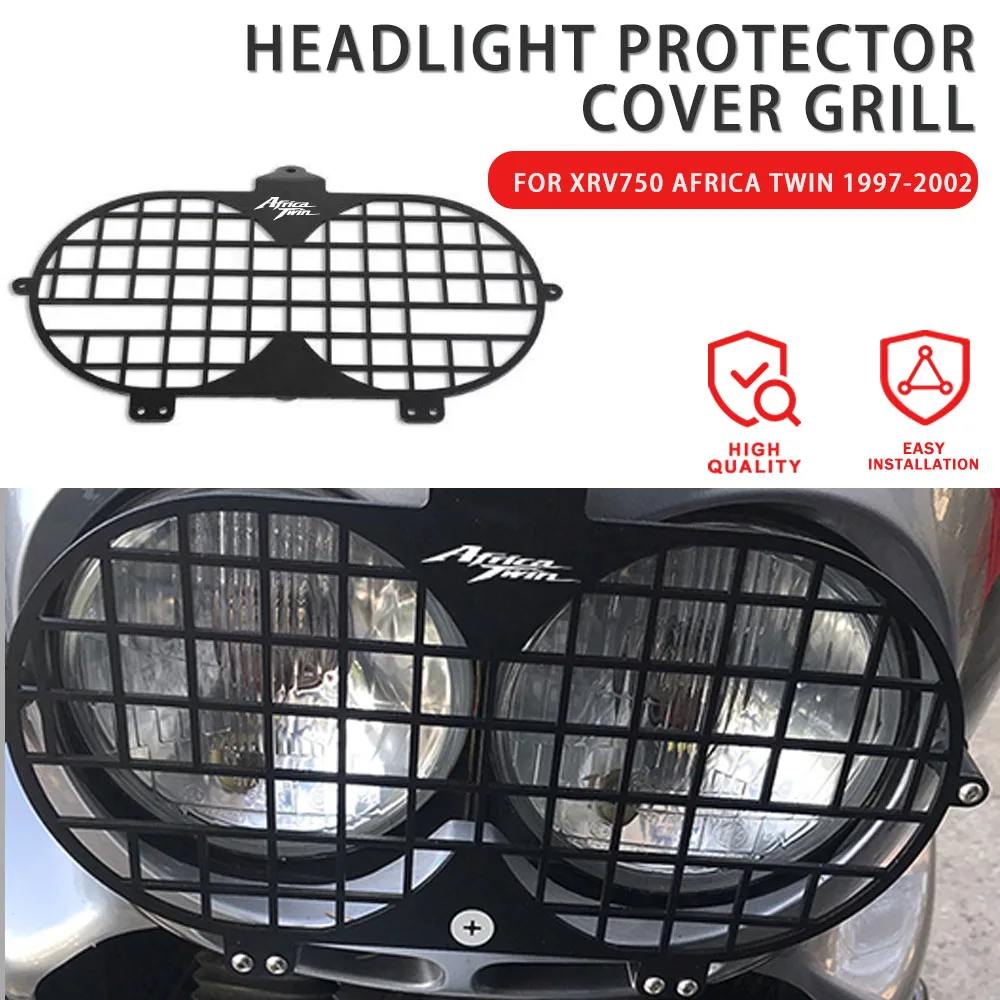 

FOR HONDA XRV750 Africa Twin 1996 1997 1998 1999 2000 2001 2002 Motorcycle Accessories Headlight Protection AfricaTwin XRV 750