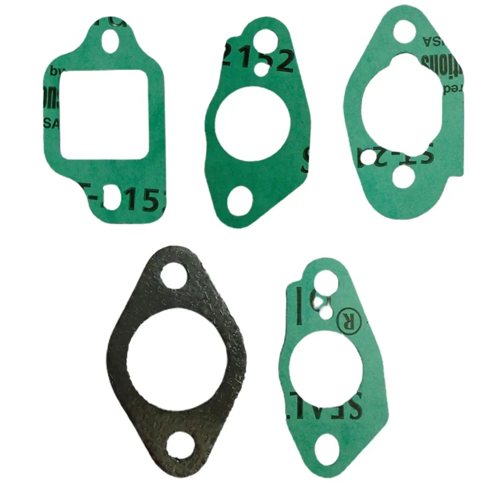 

5 PCS Carburetor Gasket Set Carb Carburetor Gasket Fits For HONDA 415 HRX GCV GC 135 160 16221-883-800 Lawn Mower Accessories