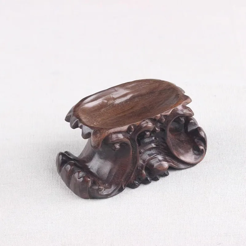 Natural Wooden Carving Art Craft | Exquisite Root Sculpture Display Stand | for Jade Stone/Tea Set/Bonsai Base Handmade Ornament