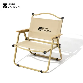 MOBI GARDEN Camping Kermit Chair – Folding Lightweight Iron & Carbon Steel Frame, Portable Outdoor Travel Picnic Fishing Chair 1