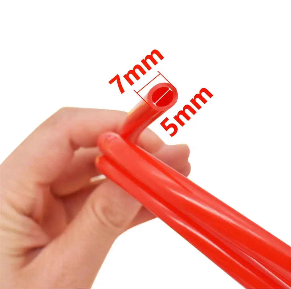 Motorcycle Fuel Filter 1 Meter Motorbike dirt Hose Line Petrol Pipe Fuel Gas Oil Tube Cafe Racer Universal