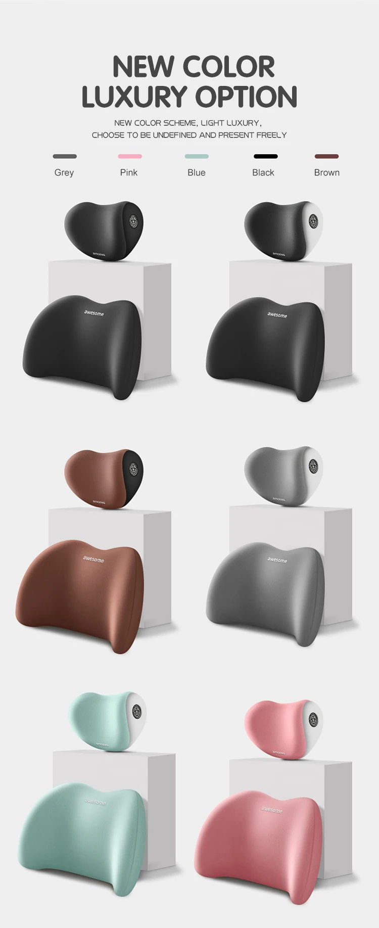 Four Seasons General Motors Seat Cushion High Quality Memory Cotton Headrest Cervical Spine Pillow Waist Cushi Neck Protection 28 Four Seasons General Motors Seat Cushion High Quality Memory Cotton Headrest Cervical Spine Pillow Waist Cushi Neck Protection 12