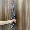 Halloween Cosplay Anti Mage Scythe of Vyse Elf Weapon 1:1 Beast Sickle Movie Game Anime Cos Role Play Gift Safety PU 50cm 1