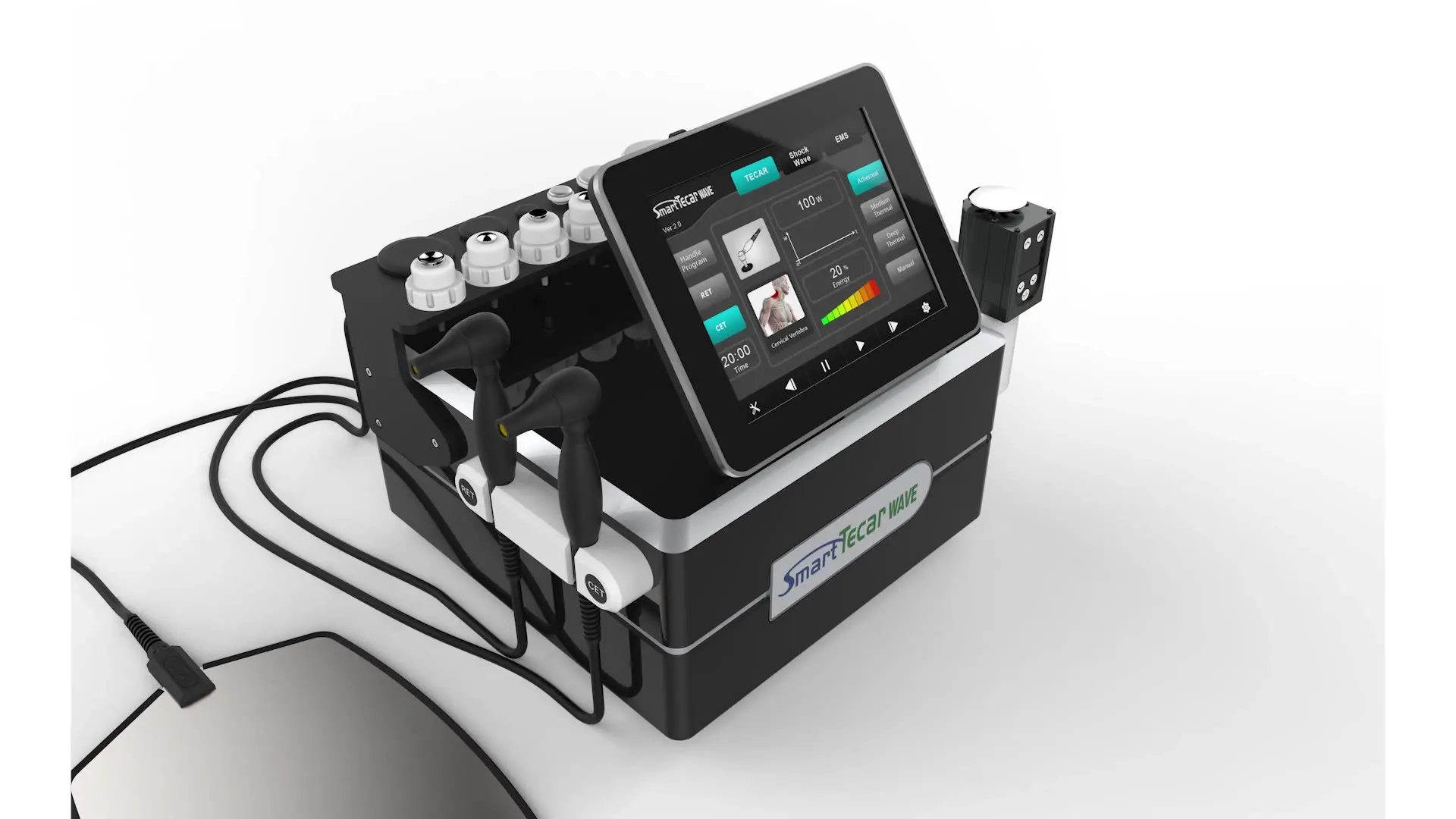 Design Unico Vendita Calda 448Khz Tecar Back Pain Relief Ems Machine Therapy