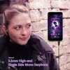 3.5mm High End Single Side Mono Earphone  Mono Wired Headset For Mobile Phone Mp3 Radio Bluetooth Audio Receiver Short Line 5