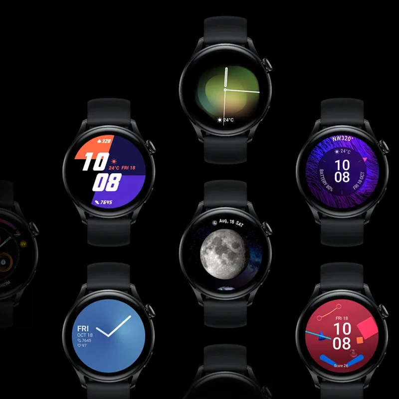 الإصدار العالمي الأصلي Huawei Watch 3 الذكية eSIM...