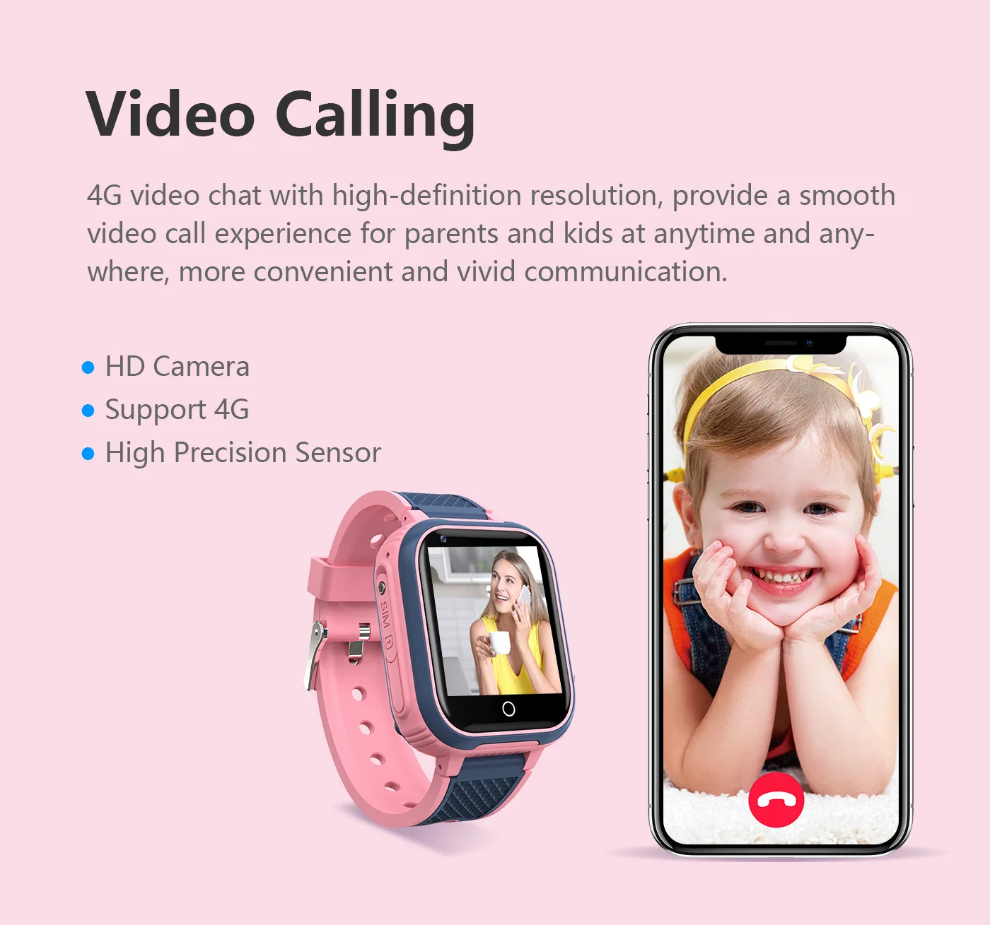 

Ultimate 4G Smartwatch for Kids - The Perfect Combination of Safety and Fun with GPS Tracker, Phone Calls, and Anti-Loss Feature