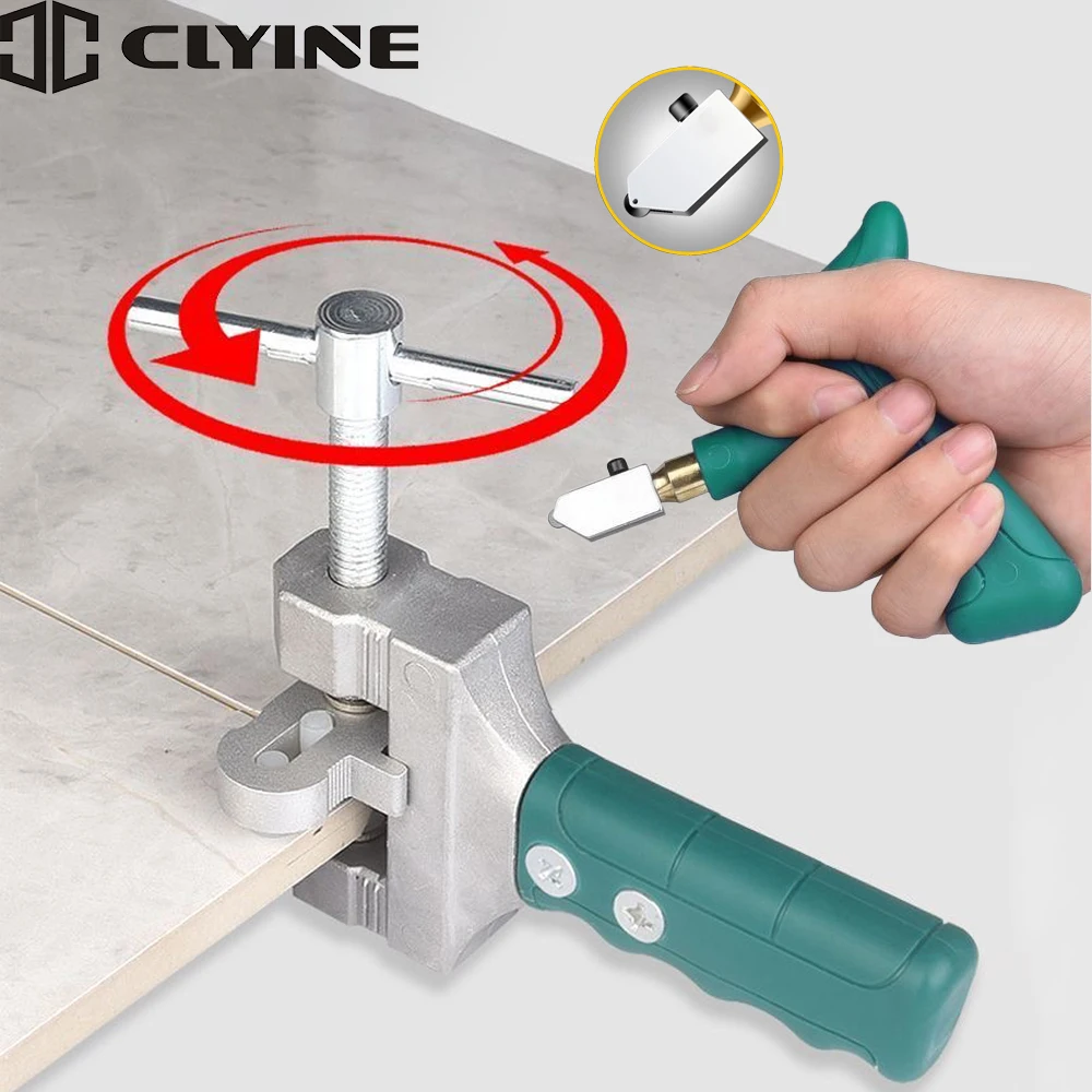 Floor And Porcelain Cutter Saw Cut Professional Glass Cutter Set for Glass Cutting Tile Manual Tile Cutting Tool glass cutter tile glass cutter tile cutting tool