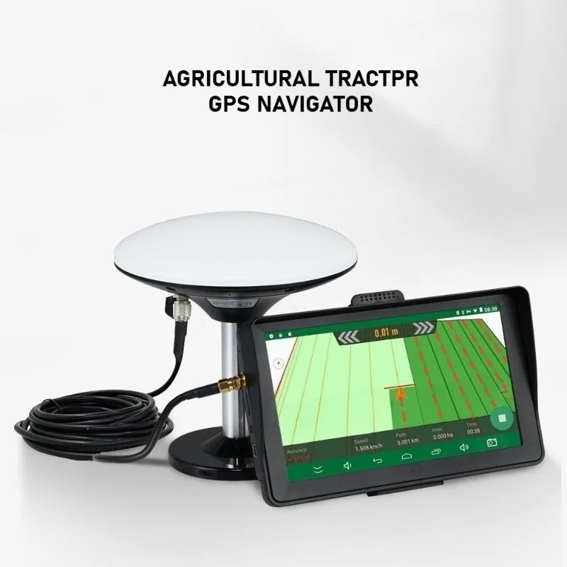 7/9인치 농업용 트랙터 내비게이션 시스템, 트랙터 분무기용 자동 주행 GPS 내장, 농장에서 분사 작업 가능