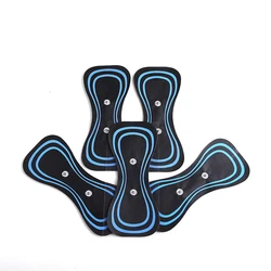 EMS Pulse Neck Massager Sticker Tens Cervical Massageador Tens Cervical Electrode Gel Pads Muscle Stimulator Neck Pain Relief