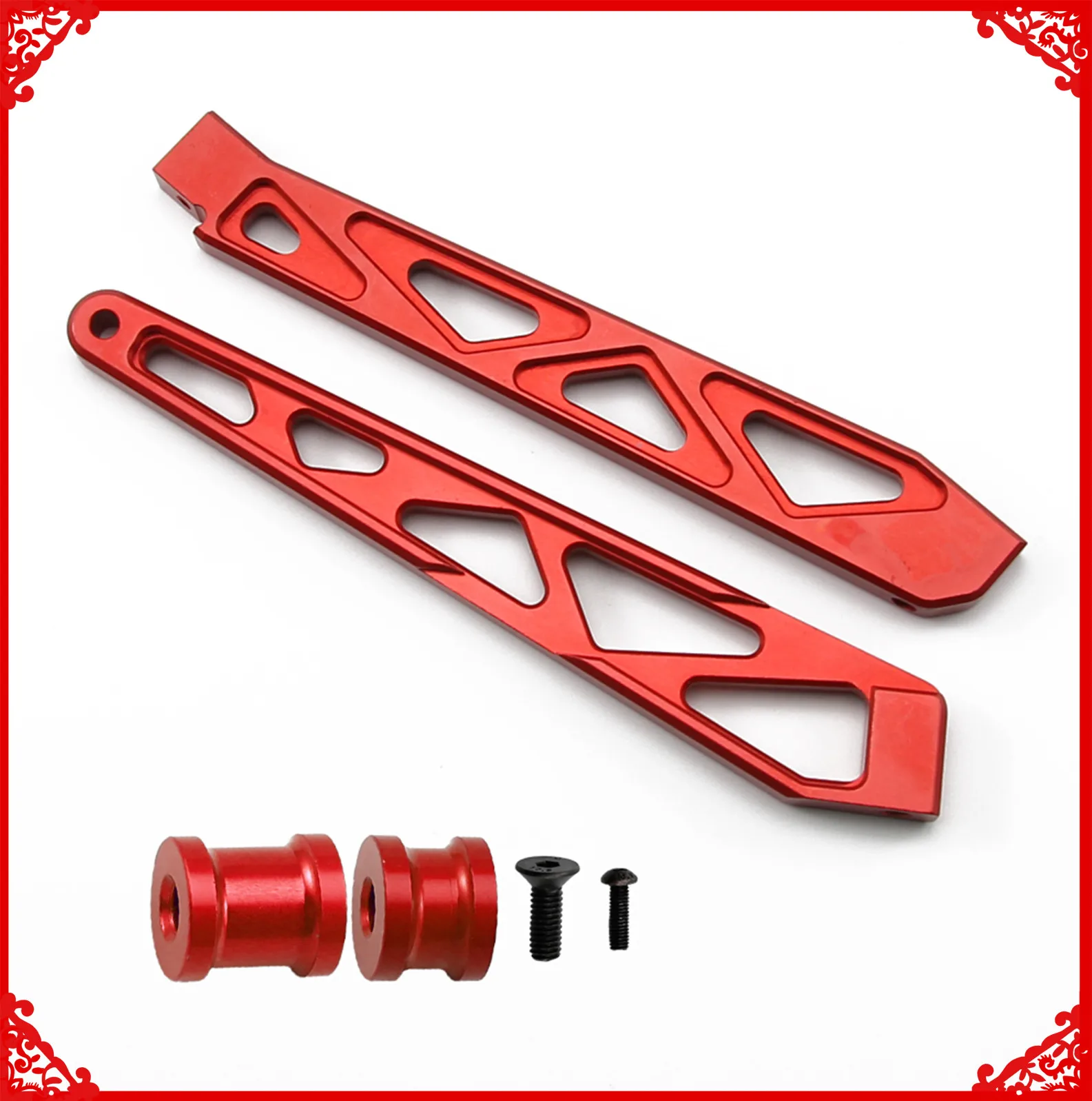 ARRMA Supporto Centrale Differenziale In Alluminio Rosso (ARA320666) – Ricambio Originale Per Modellismo RC - 2