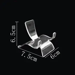 Acrylic Display Stand for Crystal and Mineral Collectibles - Sleek and Transparent Holder for Photography Props (3)